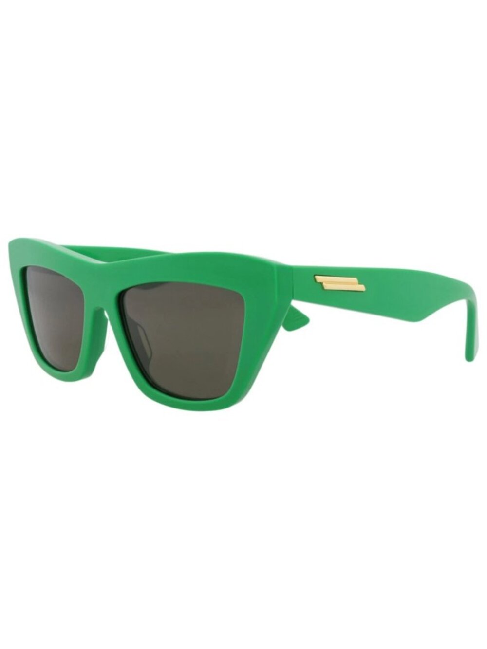 New Bottega Veneta Women's Sunglasses Cat Eye Acetate Frame Unisex Green Green
